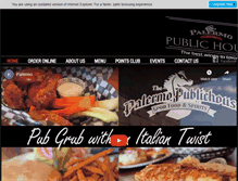 Tablet Screenshot of palermopub.com